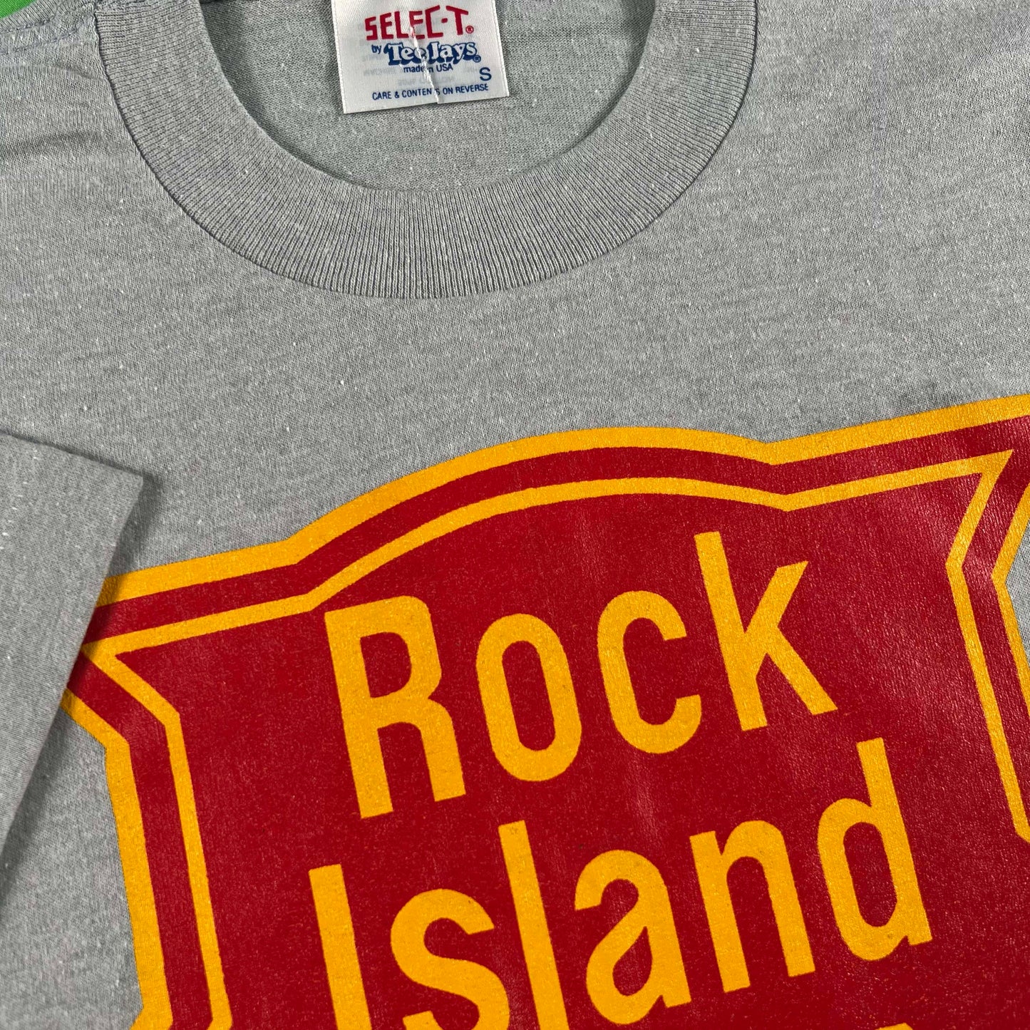 80s Rock Island Chicago Tee- S