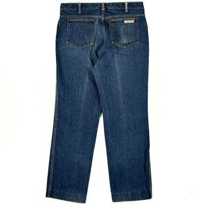 80s Calvin Klein Dark Wash Denim- 34x30.5