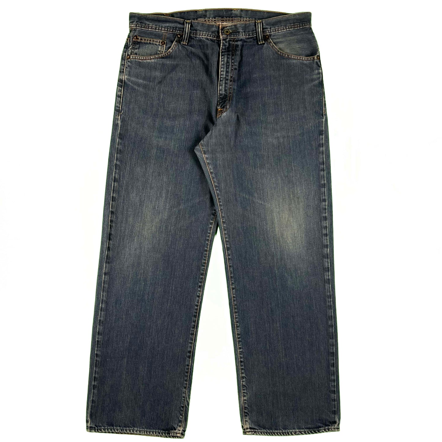 00s Polo Ralph Lauren Loose Fit Dark Wash Denim-37x29.5