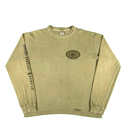 00s Haight Ashbury Long Sleeve Weed Tee- S