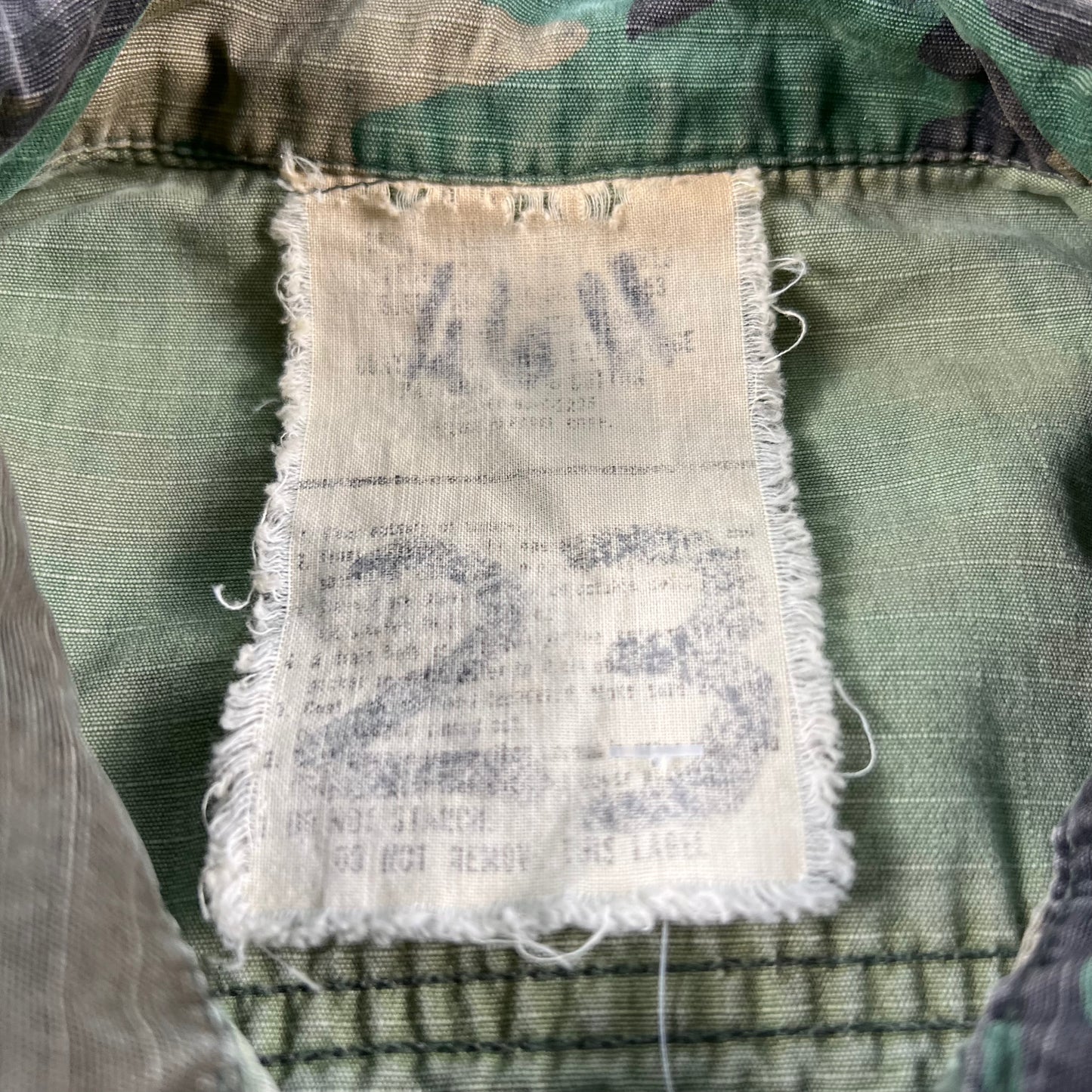 70s USMC Stenciled Jungle Camo Vests & Tops- SELECT TOP