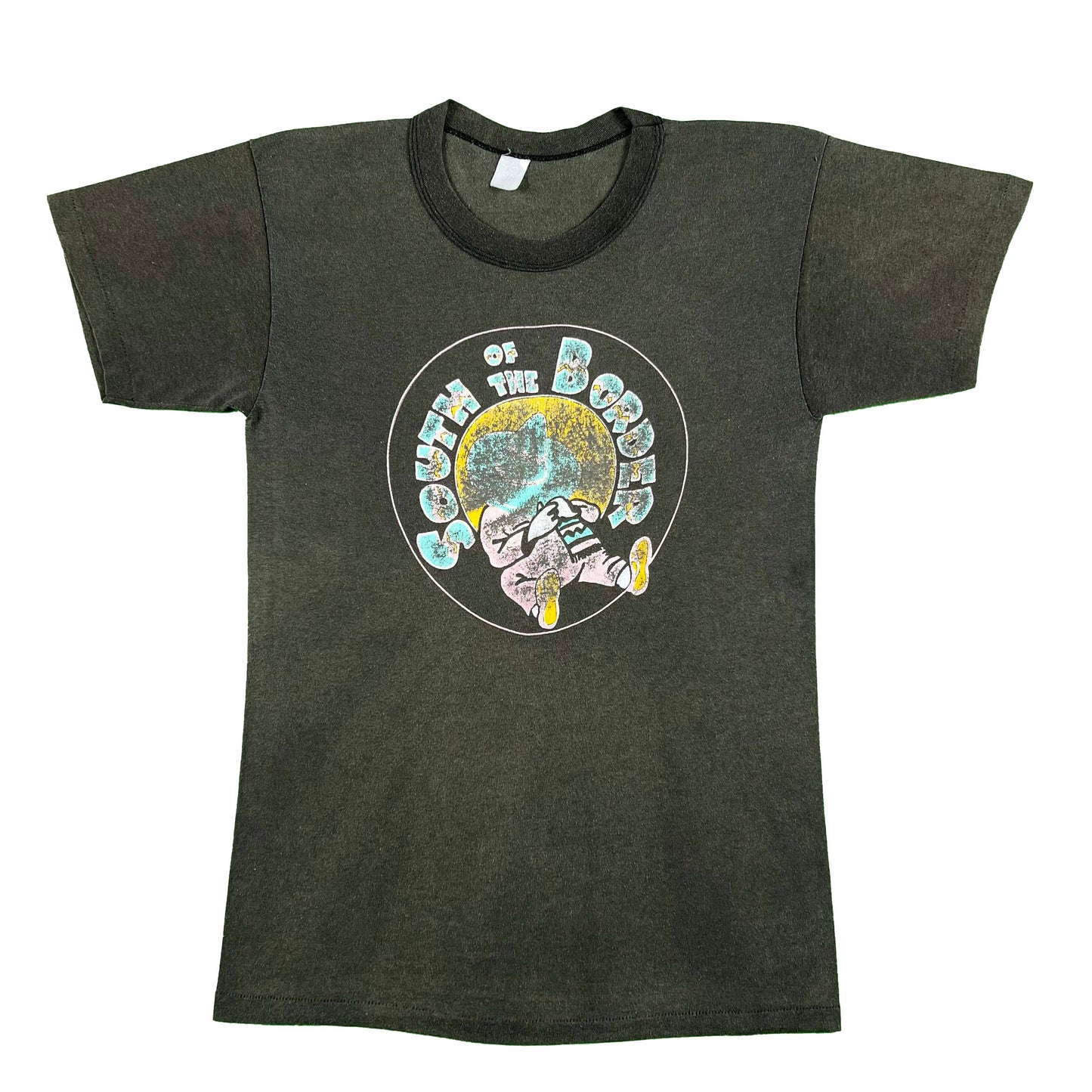 80s Sun Faded South of the Border Tee- M