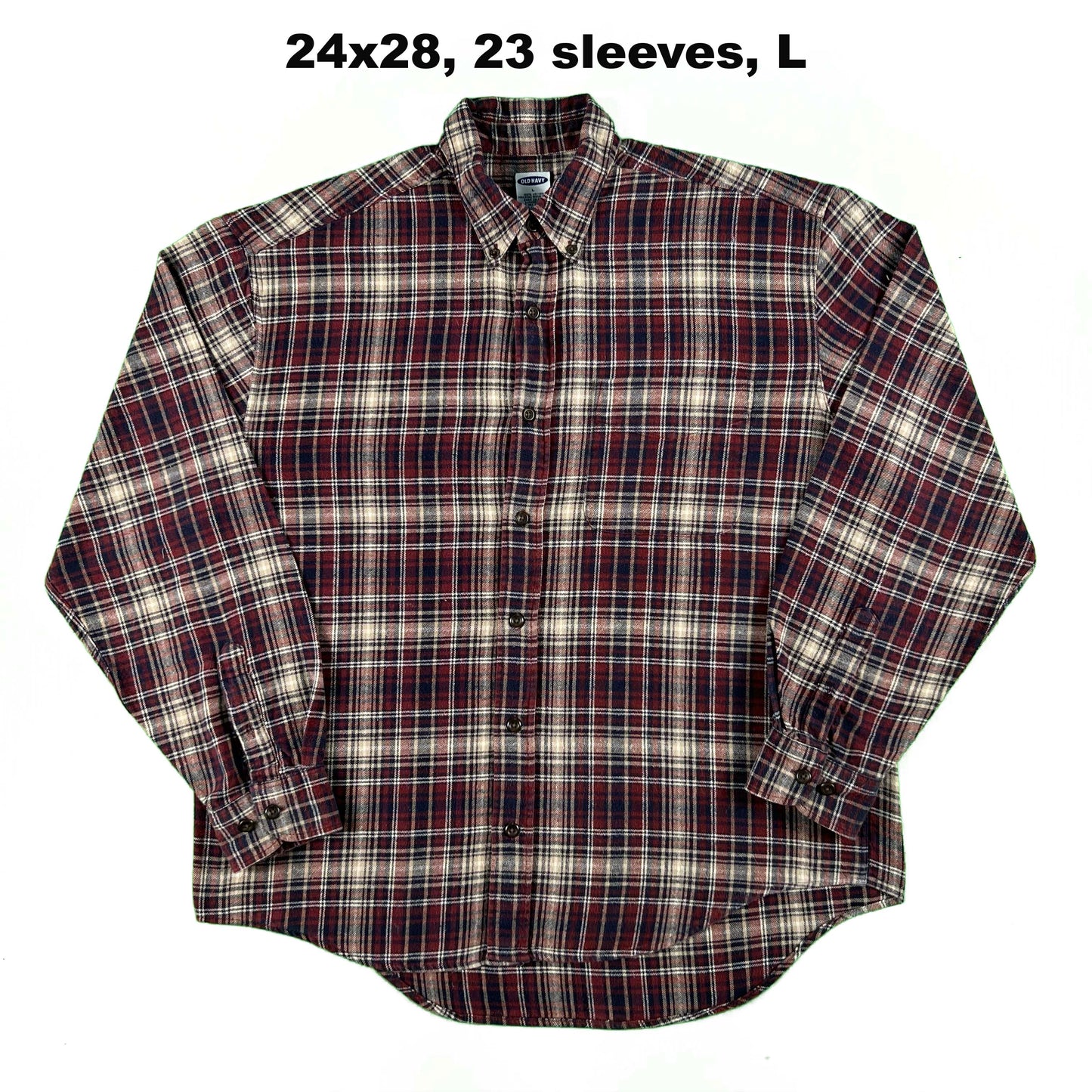 90s Old Navy 100% Cotton Flannels- SELECT SHIRT