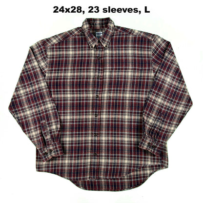 90s Old Navy 100% Cotton Flannels- SELECT SHIRT