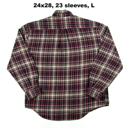 90s Old Navy 100% Cotton Flannels- SELECT SHIRT