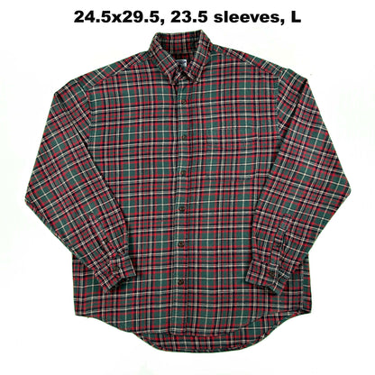90s Old Navy 100% Cotton Flannels- SELECT SHIRT