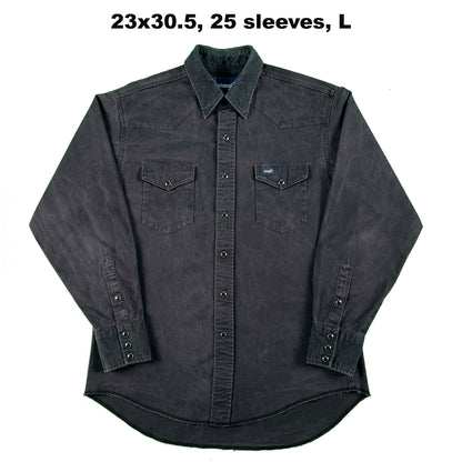 Vintage 100% Cotton Wrangler Western Pearl Snap Shirts- SELECT SHIRT