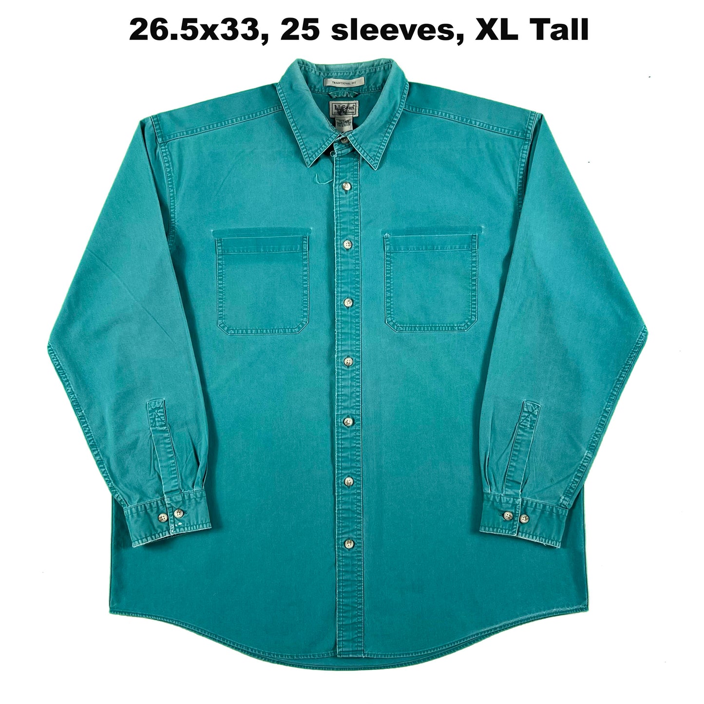 Vintage L.L. Bean 100% Cotton Button Up Shirts- SELECT SHIRT
