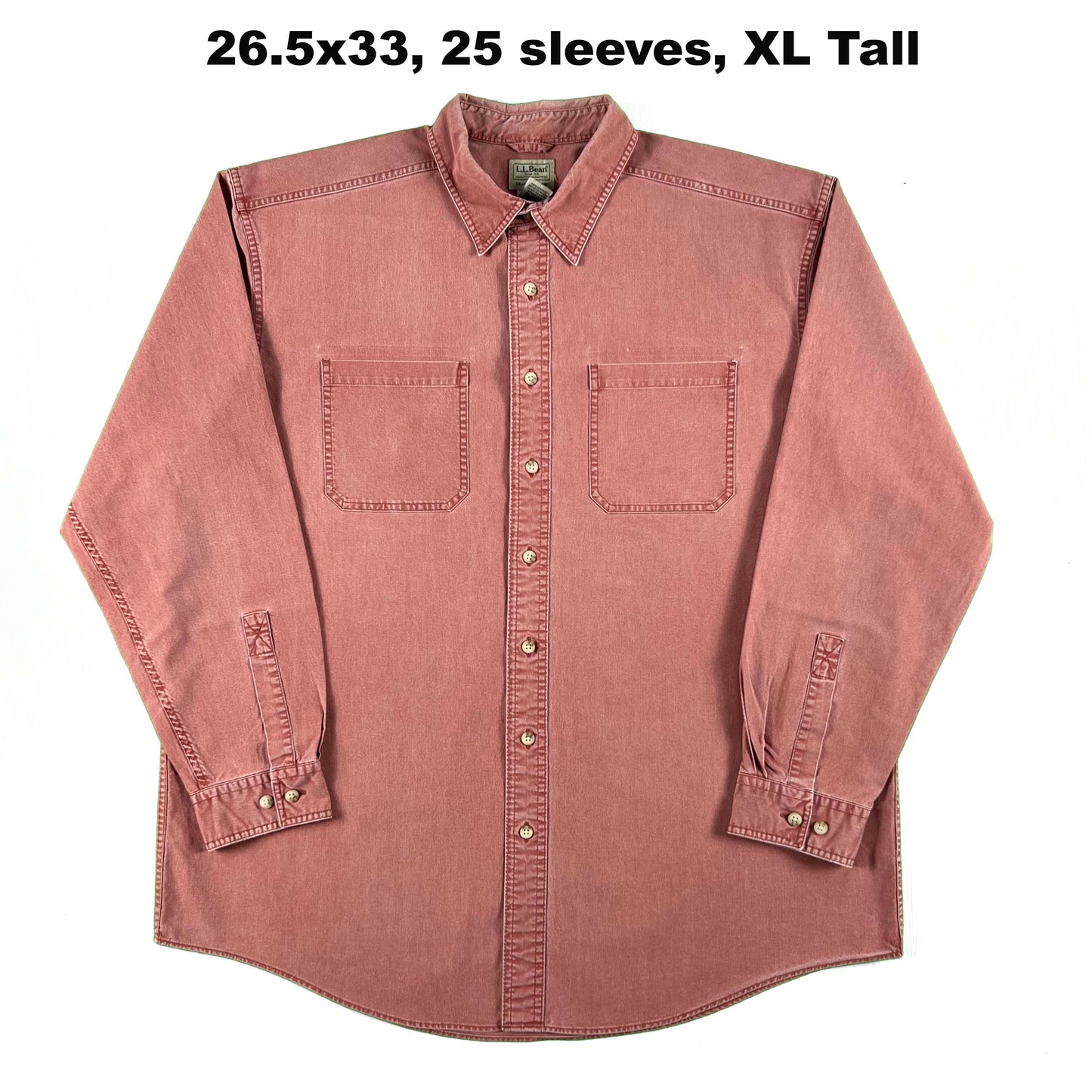 Vintage L.L. Bean 100% Cotton Button Up Shirts- SELECT SHIRT