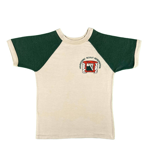 70s BSA Scout Reservation Two Tone Ringer Tee- XS