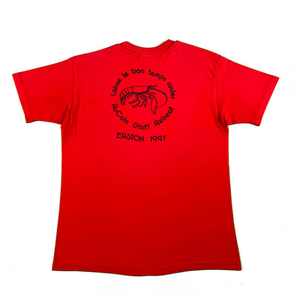1991 Easton Louisiana Crawdad Retreat Tees- SELECT TEE