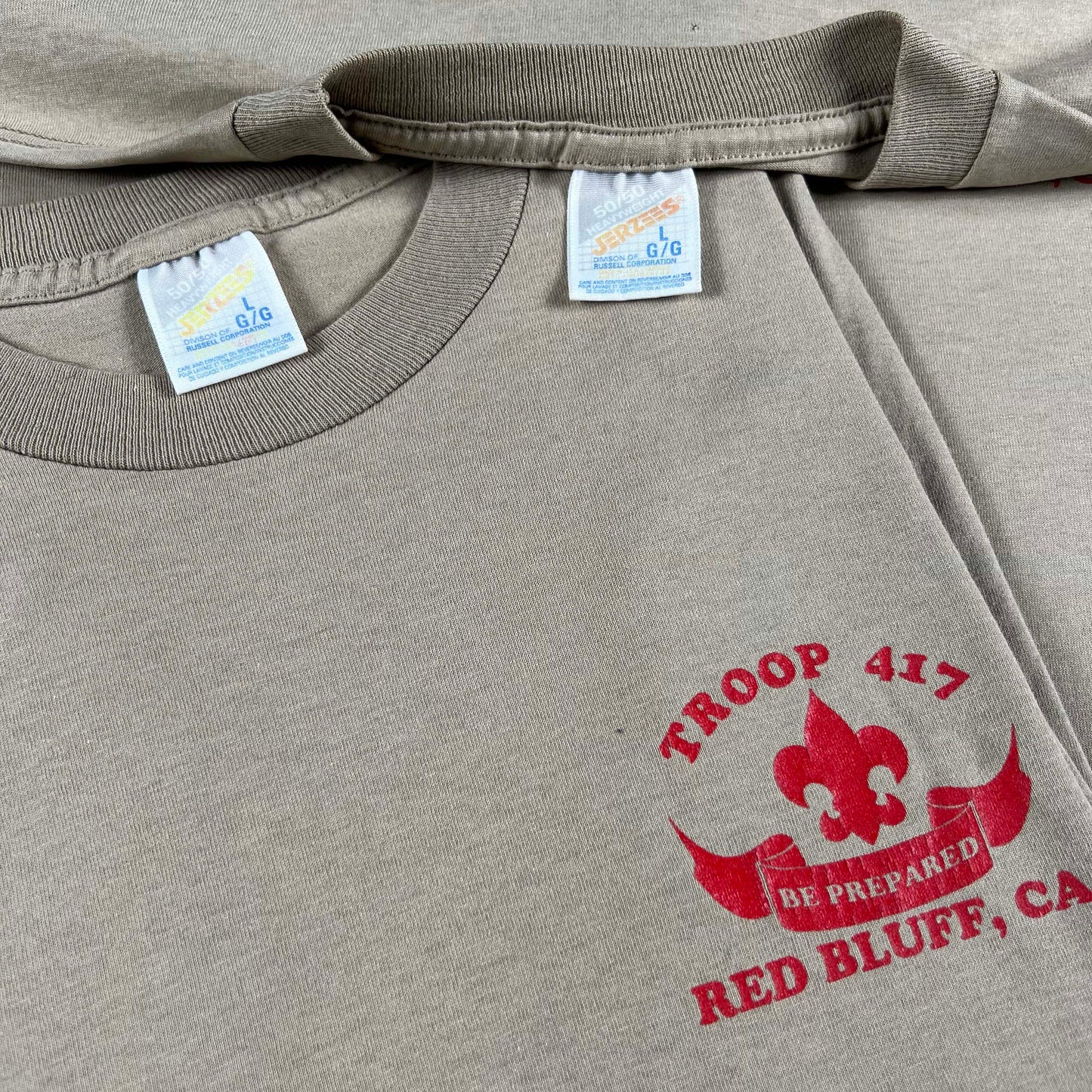 90s BSA Red Bluff CA Camp Tees- TWO IN STOCK