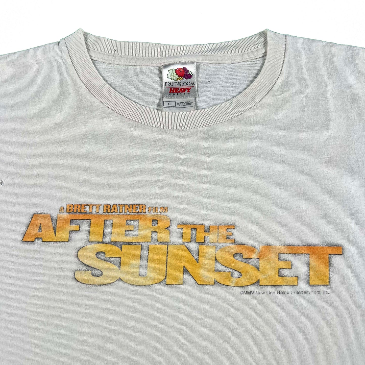 2004 'After the Sunset' Safety Pinned Tee- XL