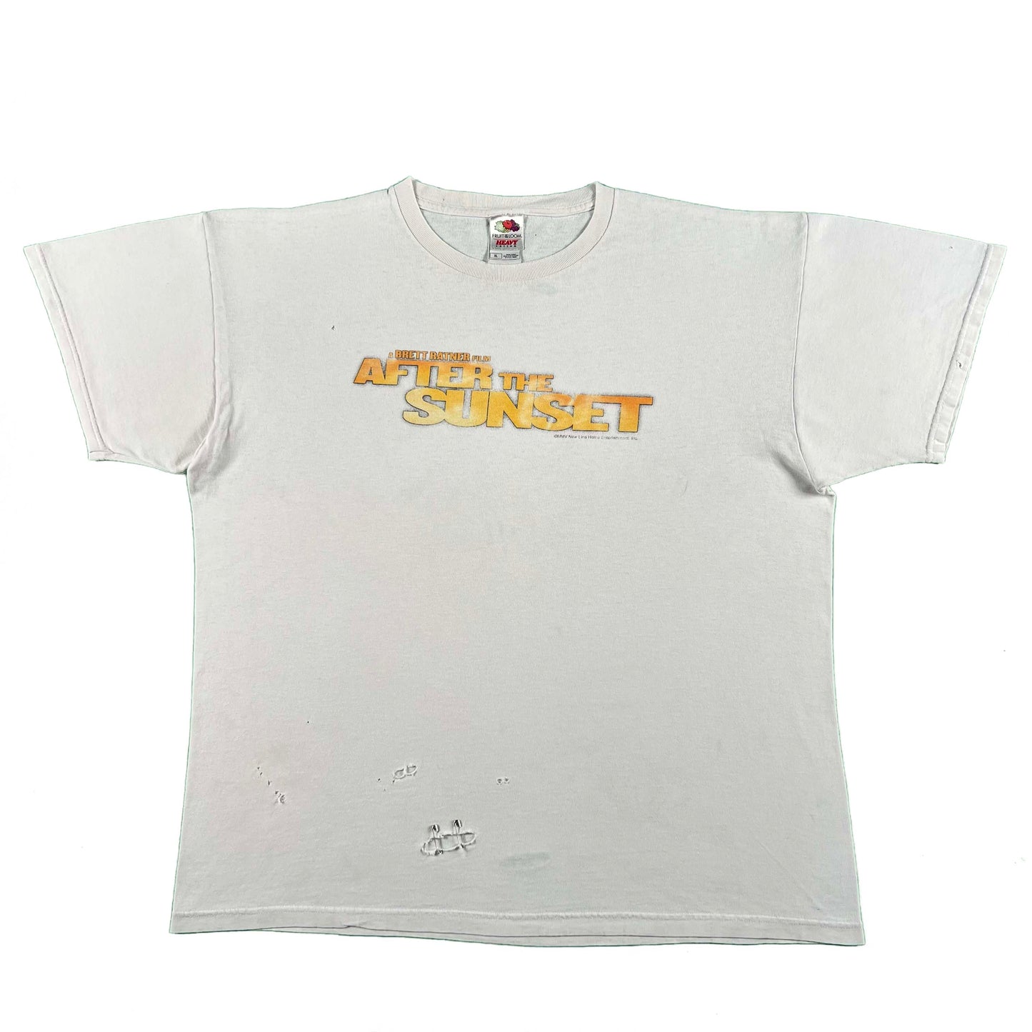 2004 'After the Sunset' Safety Pinned Tee- XL