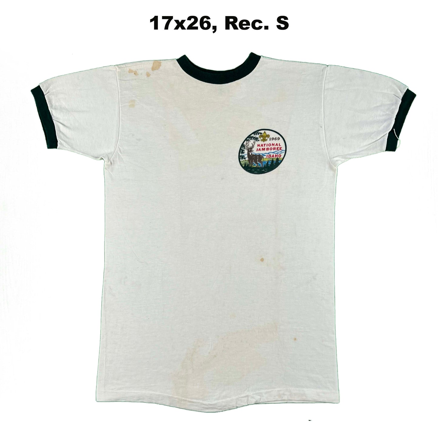 1969 BSA Idaho Jamboree Ringer Tees- SELECT TEE