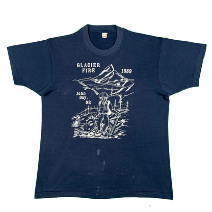 1989 'Glacier Fire' Wildfire Tee- L