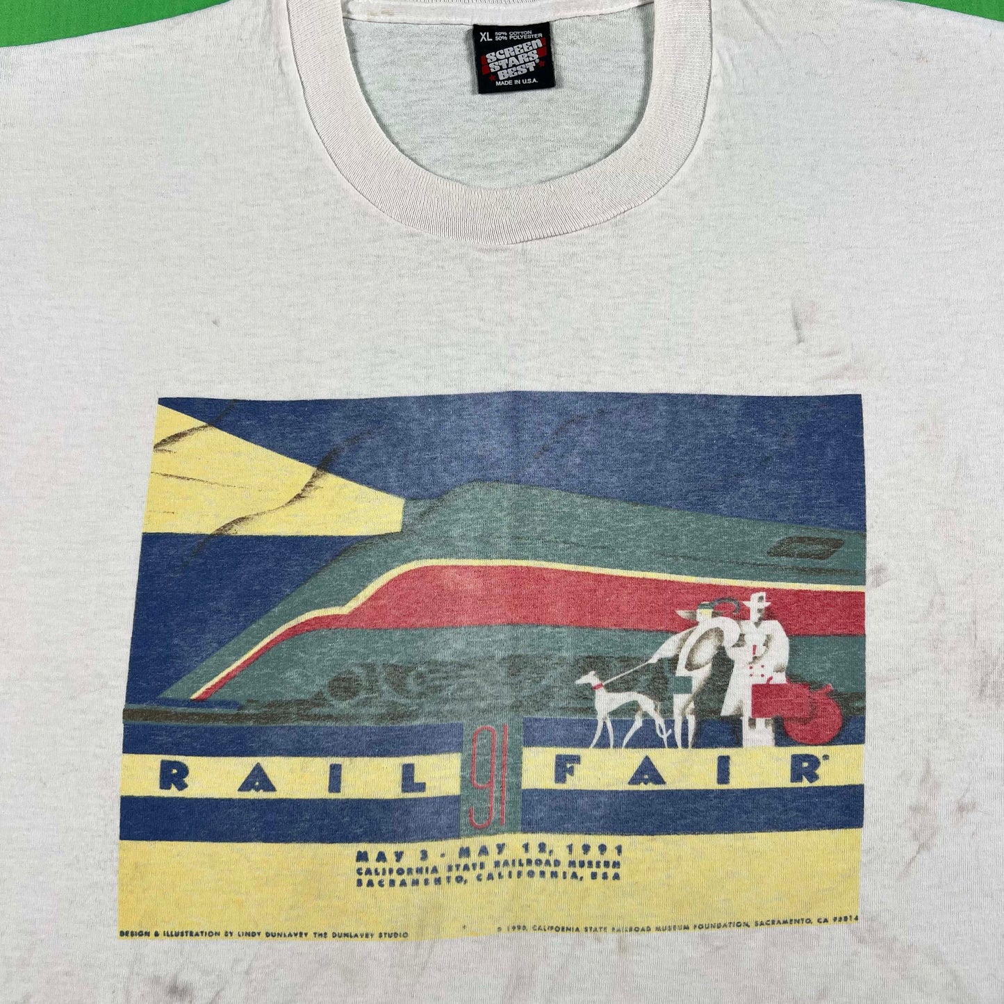 90s Rail Fair Tee- XL