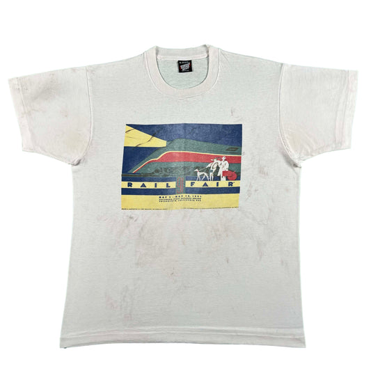 90s Rail Fair Tee- XL