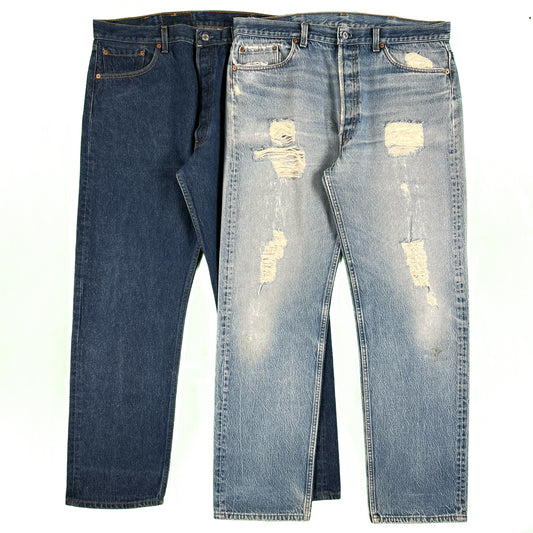 90s Levi's 501 2 Pack-(38x30.5/32)