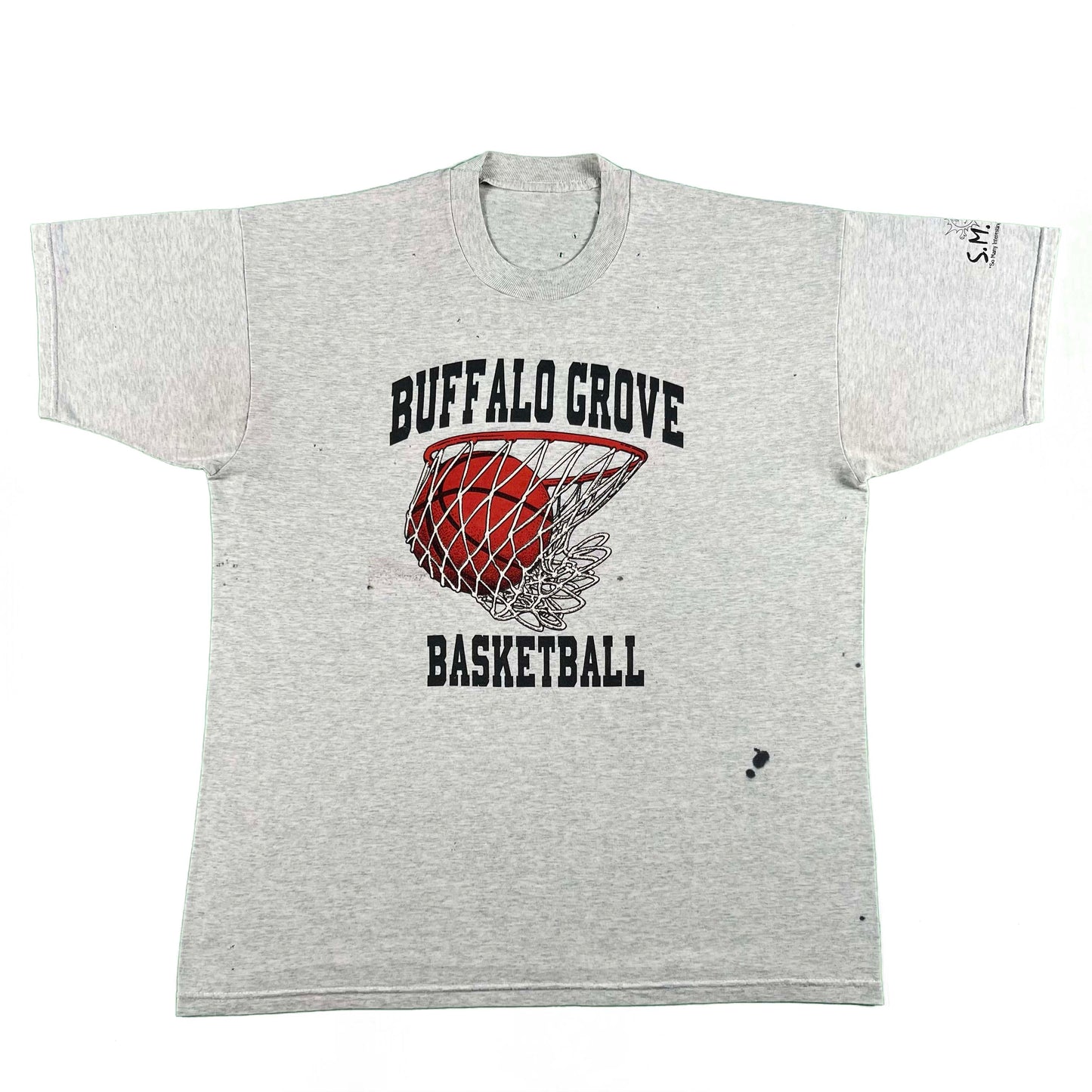 90s Buffalo Grove Basketball Tee- XL