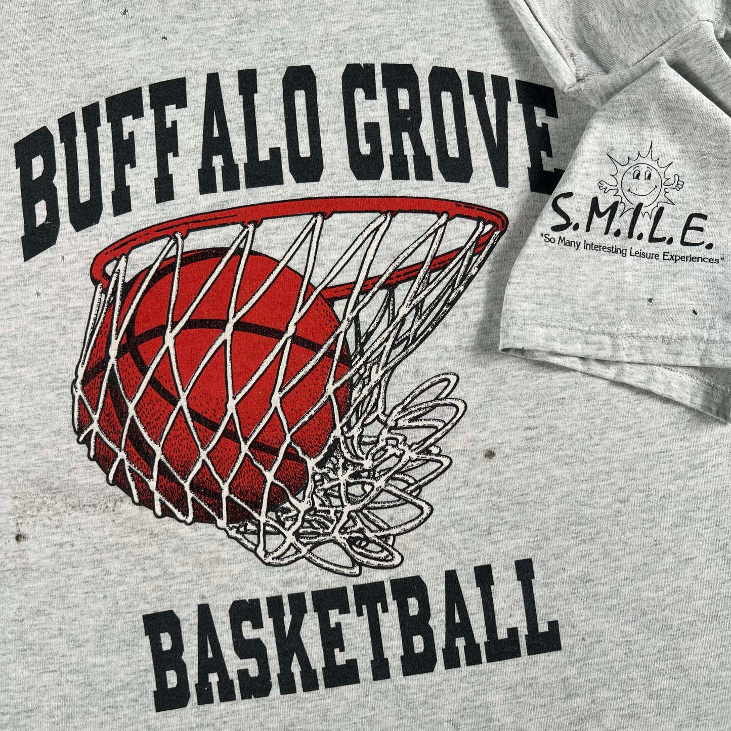 90s Buffalo Grove Basketball Tee- XL
