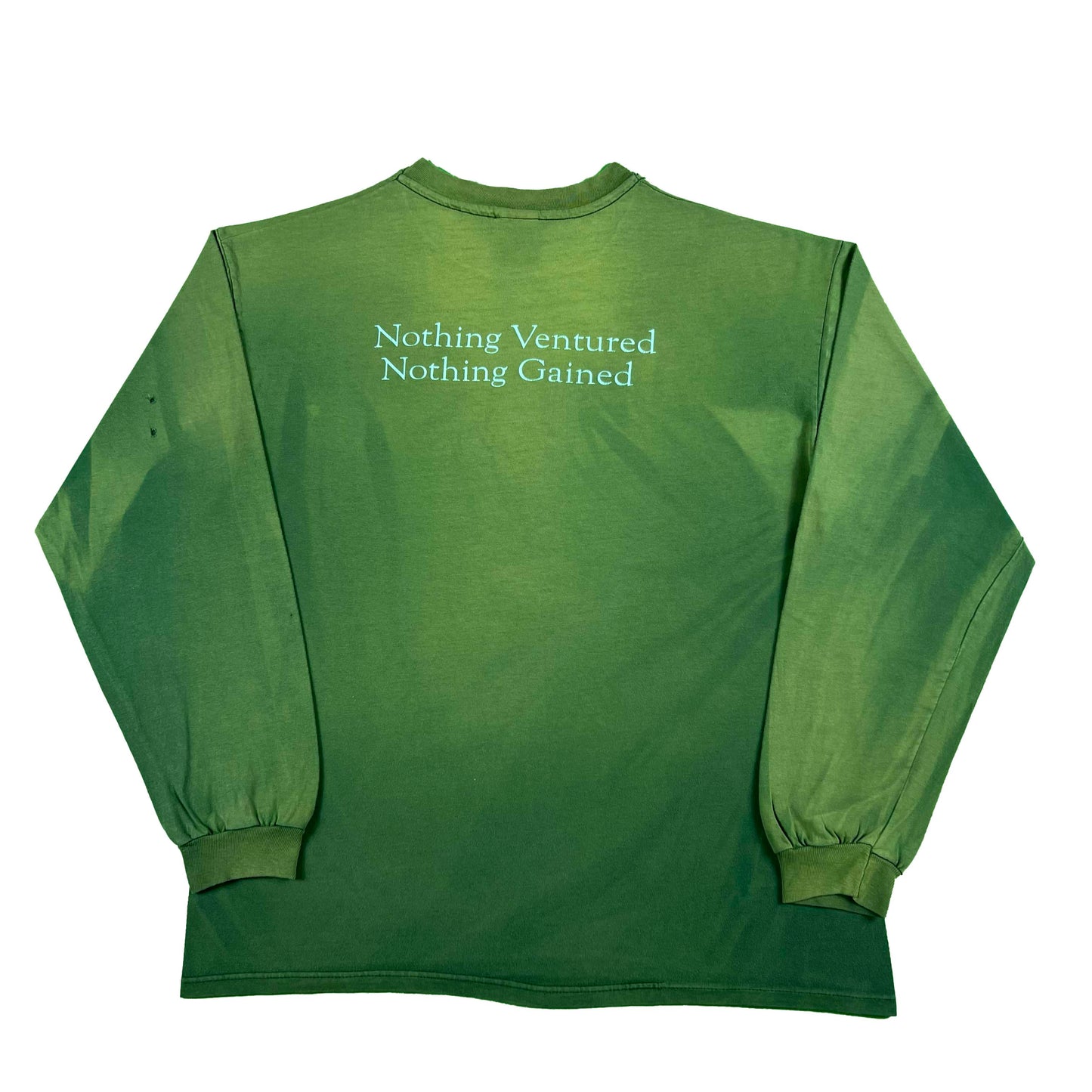 90s Sun Faded Venture Capital Long Sleeve Tee- XL