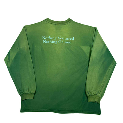90s Sun Faded Venture Capital Long Sleeve Tee- XL
