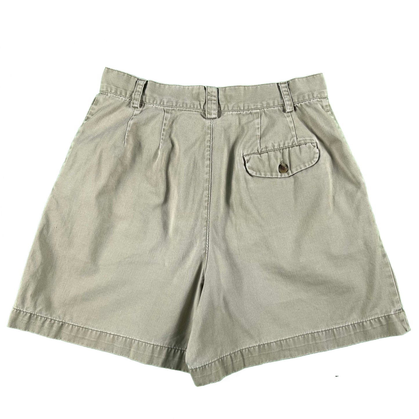 90s Gap Khakis Pleated Shorts- 30x5.5
