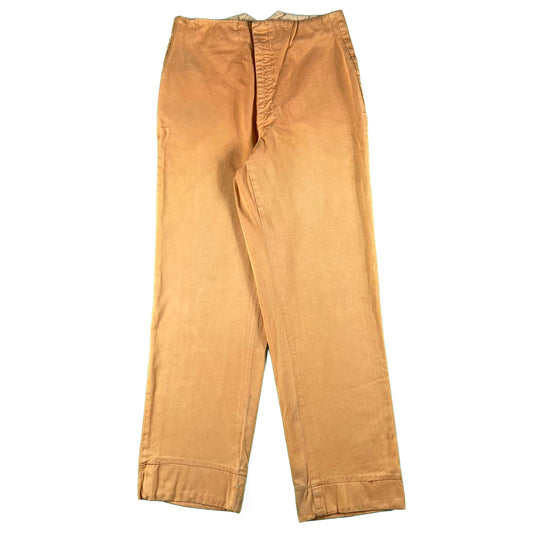 80s Orange Dyed USAFA Parade Trousers- 31x31