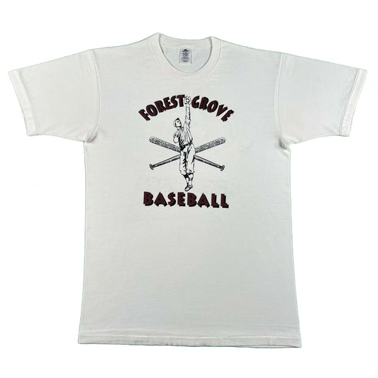 90s Forest Grove Baseball Tee- L
