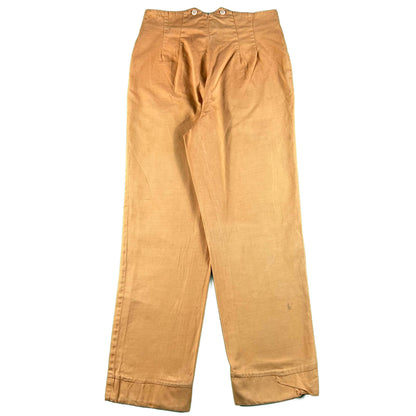 80s Orange Dyed USAFA Parade Trousers- 31x31