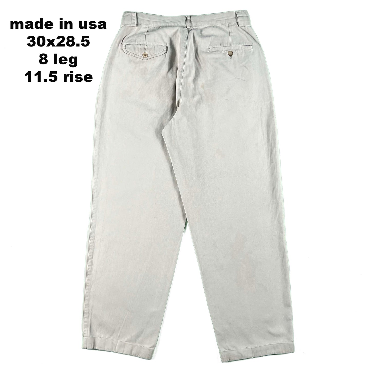 Vintage Polo by Ralph Lauren Cotton Chino Pants- SELECT PAIR