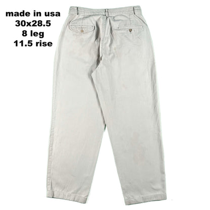 Vintage Polo by Ralph Lauren Cotton Chino Pants- SELECT PAIR