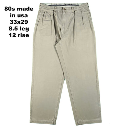 Vintage Polo by Ralph Lauren Cotton Chino Pants- SELECT PAIR