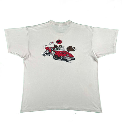 90s Boy Scouts Crazy Car Animal Tee- XXL