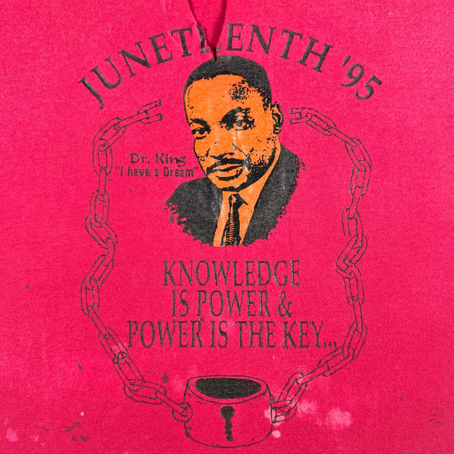 1995 Juneteenth Dr. King Tee- XXL