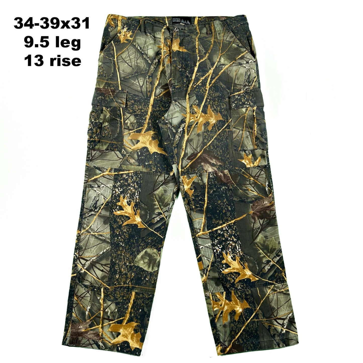 Vintage Baggy Camo Cargo Pants- SELECT PAIR