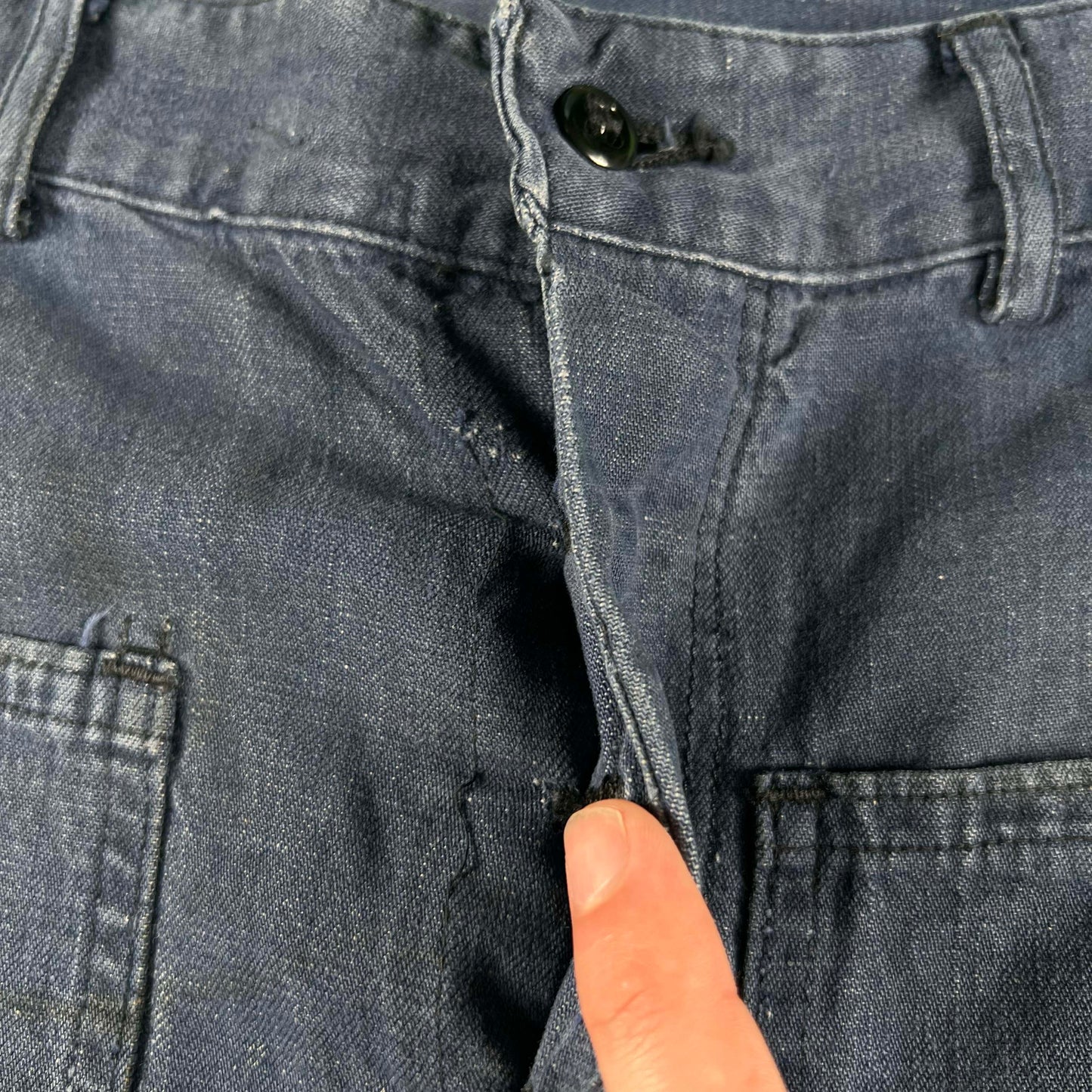 50s Moleskin Painter's Fatigue Flares- 27x27.5