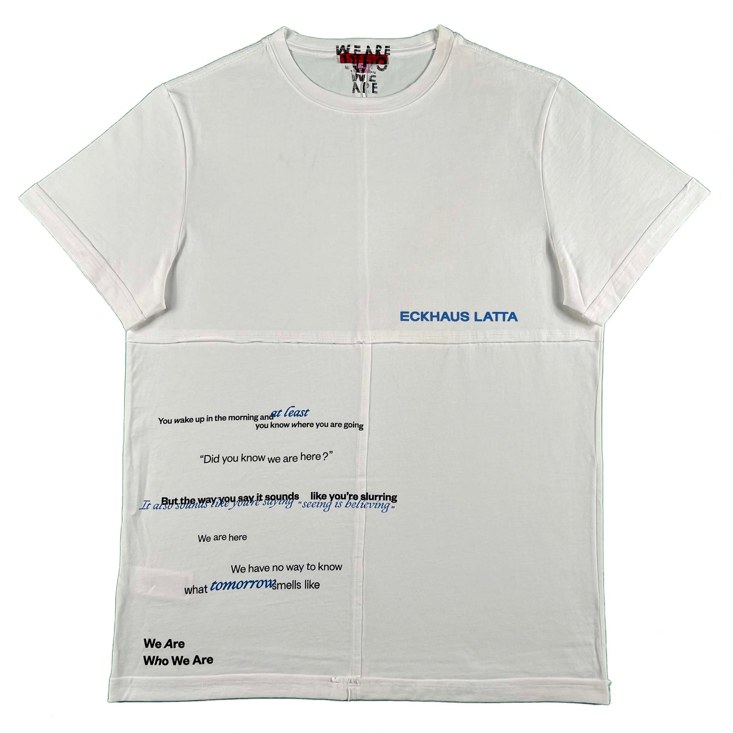 Eckhaus Latta 'We Are Who We Are' Tee- XL