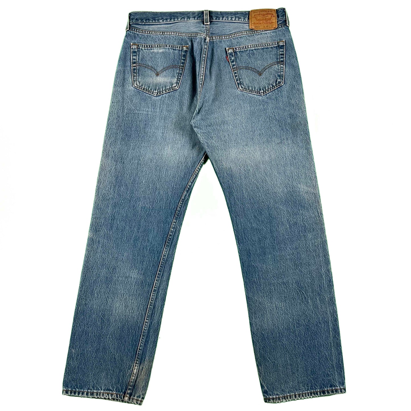 90s Perfectly Worn Levi's 501 Denim- 35x31