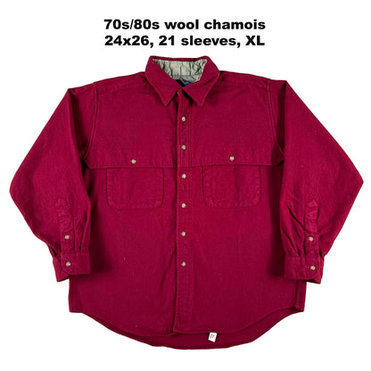 70s/80s Pendleton Wool Plaid Flannel Shirts- SELECT SHIRT