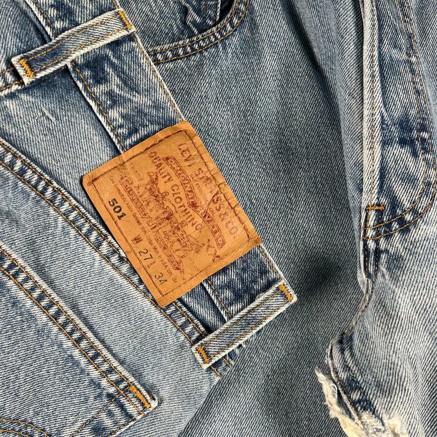 90s Levi's 501 2 Pack-(26/27x33.5)