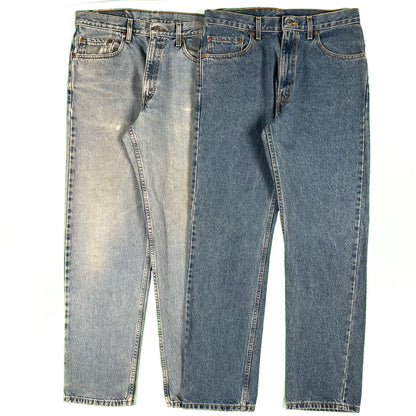 90s Levi's 505/550 2 Pack-(33x31.5,33x31)