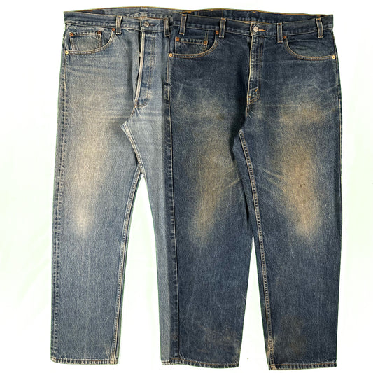 90s Levi's 501/550 2 Pack-(36x30/29.5)
