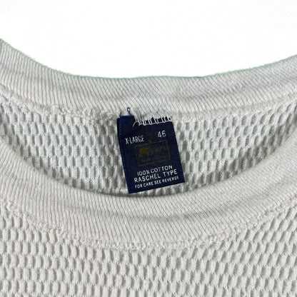 Vintage 100% Cotton Waffle Knit Thermal- SELECT SIZE