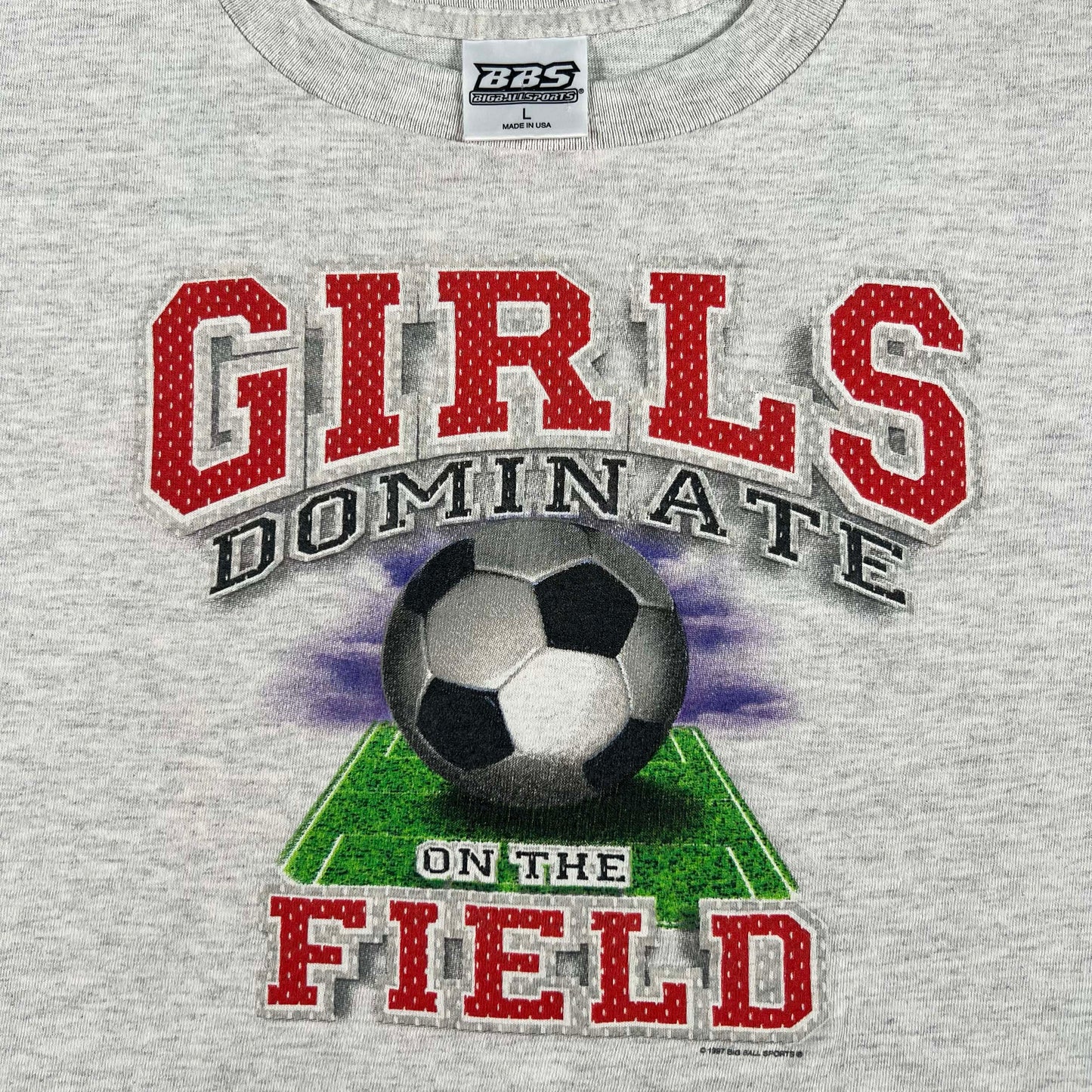 90s Girls Dominate the Field Tee- S