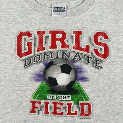 90s Girls Dominate the Field Tee- S