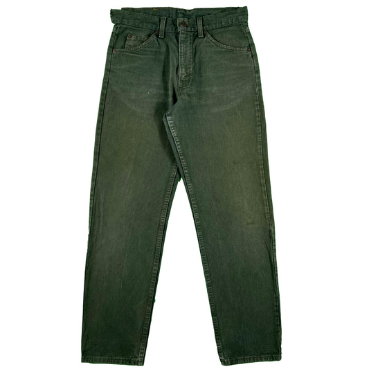 90s Forest Green Levi's 555 Denim- 29x30