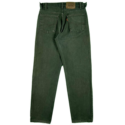 90s Forest Green Levi's 555 Denim- 29x30