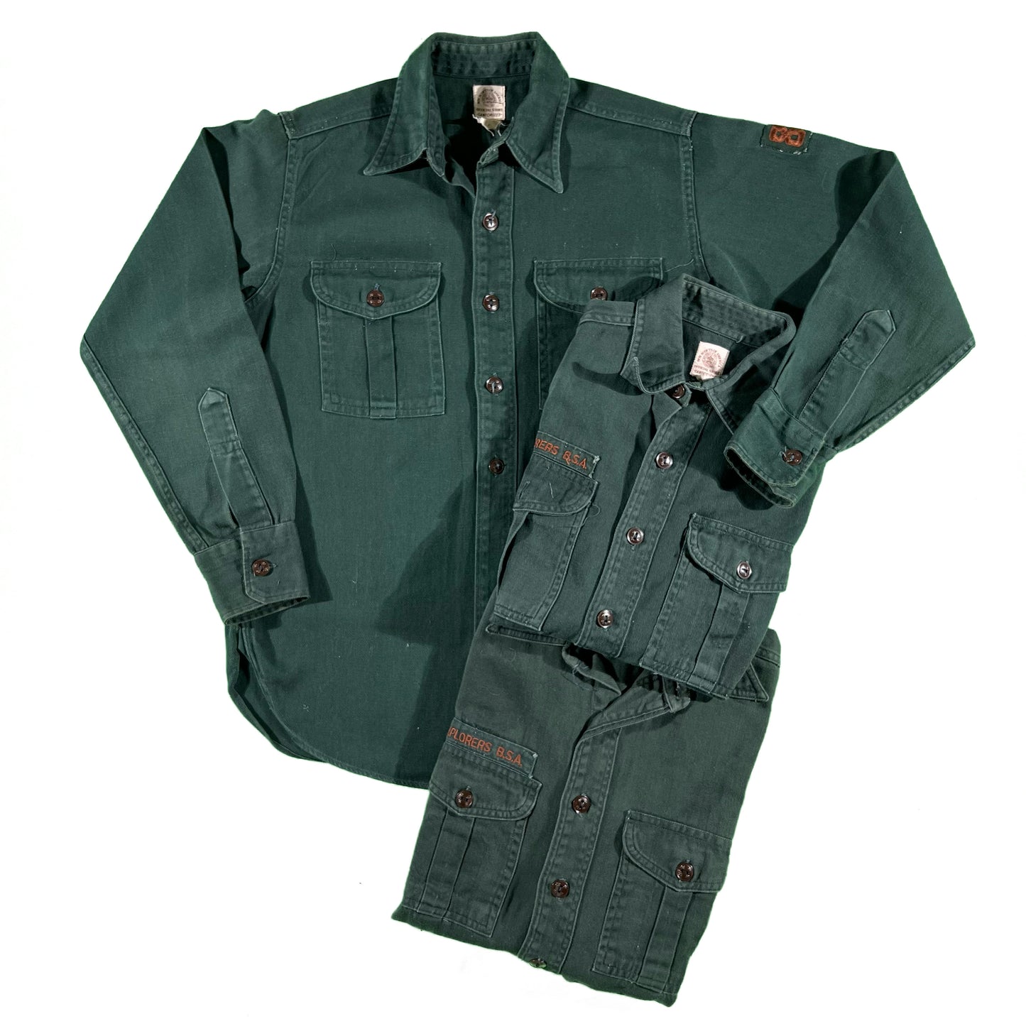 50s BSA Forest Green Explorer Top- XS,M